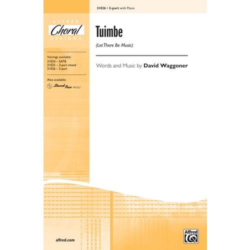 TUIMBE Let There Be Music SA Choral Sheet Music