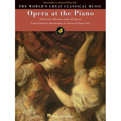 Opera At The Piano Inter Adv Piano Solo Wgcm (Softcover Book)