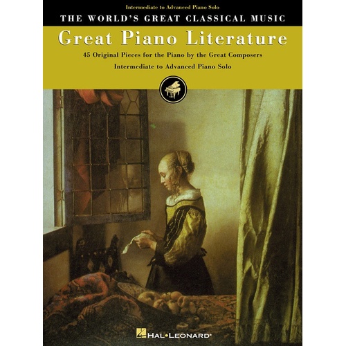 Great Piano Literature Inter/Adv Ps Wgcm (Softcover Book)