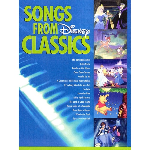 Disney Classics Big Note Piano (Softcover Book)