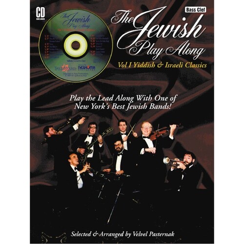Jewish Play Along Bass Clef Book/CD 