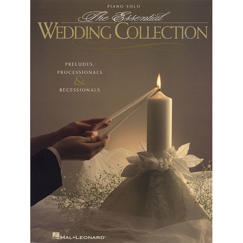 Essential Wedding Collection Piano Solo (Softcover Book)