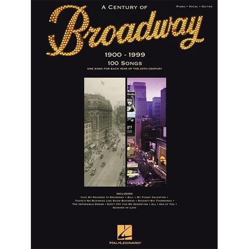 Century Of Broadway 1900 - 1999 PVG 