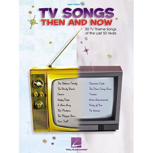 Tv Songs Then And Now Easy Piano 