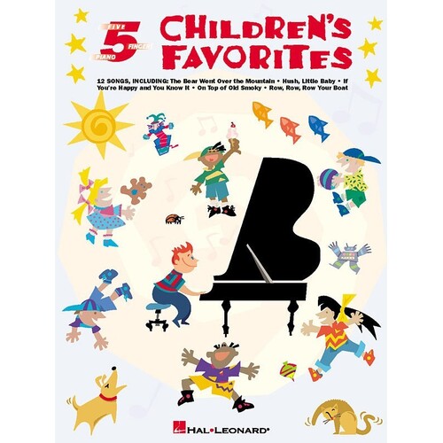 Childrens Favorites 5 Finger Piano (Softcover Book)