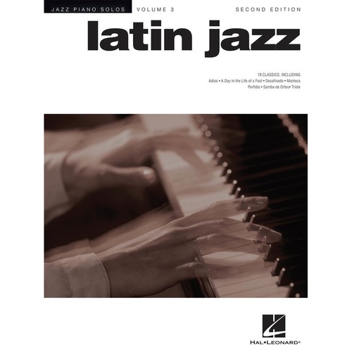 Latin Jazz Piano Solos Volume 3 by Hal Leonard