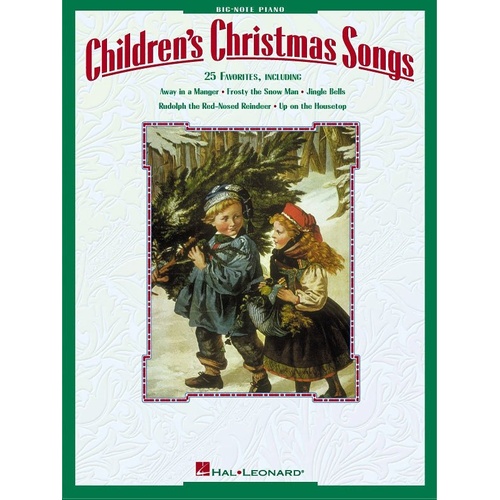Children's Christmas Songs Big Note Piano Songbook
