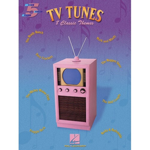 Tv Tunes 8 Classic Themes 5 Finger Piano 