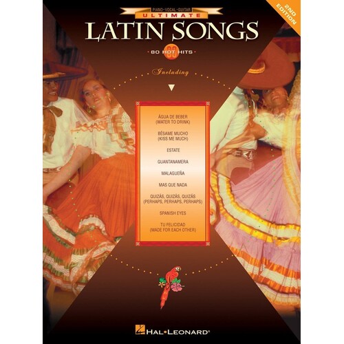 Ultimate Latin Songs PVG 2nd Edition (Softcover Book)