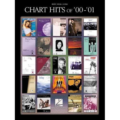 Chart Hits Of 2000 - 2001 PVG (Softcover Book)