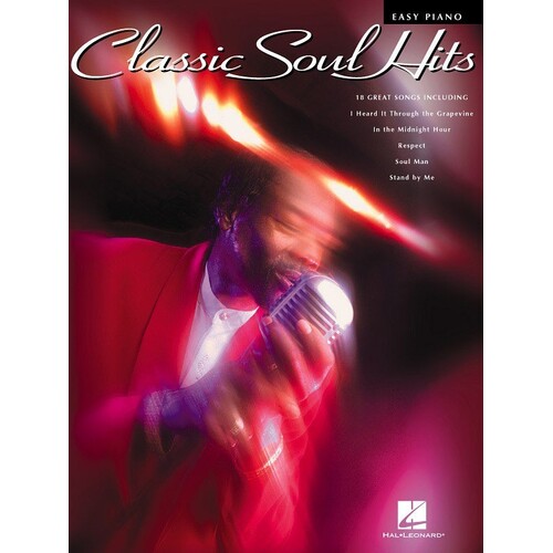 Classic Soul Hits Easy Piano (Softcover Book)