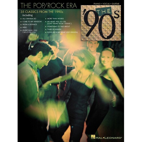 Pop Rock Era 1990s PVG (Softcover Book)
