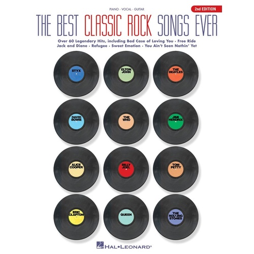 BEST CLASSIC ROCK SONGS EVER PVG 2nd EDN