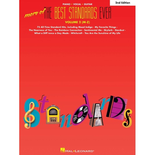 More Of The Best Standards Ever (M-Z) PVG 2nd Ed (Softcover Book)