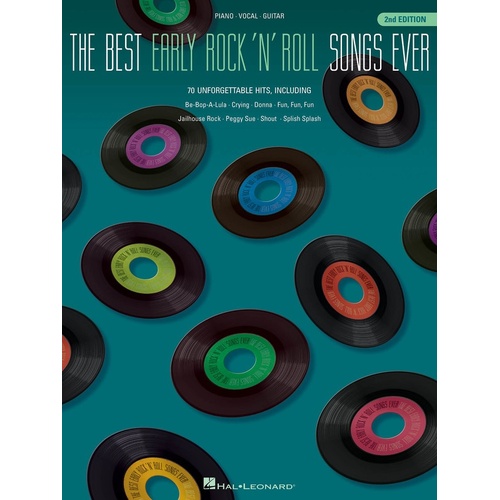 Best Early Rock N Roll Songs Ever PVG 2nd Edition (Softcover Book)