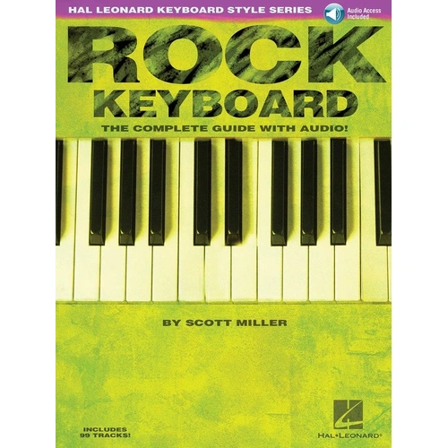 Rock Keyboard Hal Leonard Keyboard Style Series Book and Audio Pack