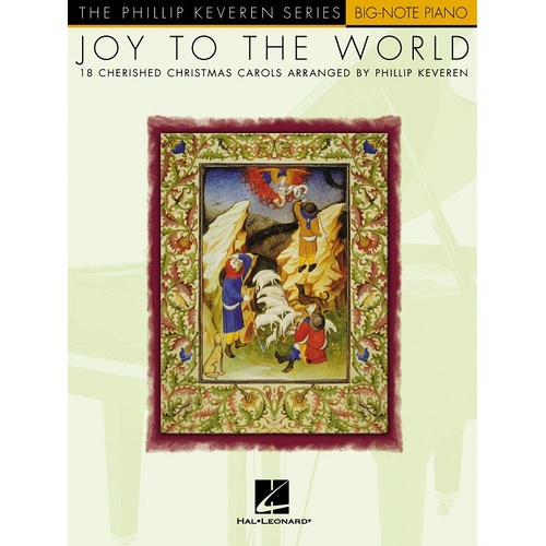 Joy To The World Keveren Big Note Piano (Softcover Book)