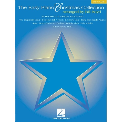 Easy Piano Christmas Collection by Hal Leonard - 59 Songs, 160 Pages