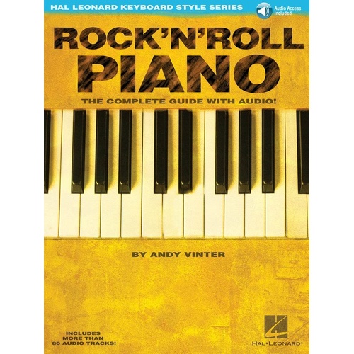 Rock N Roll Piano Keyboard Style Book by Hal Leonard