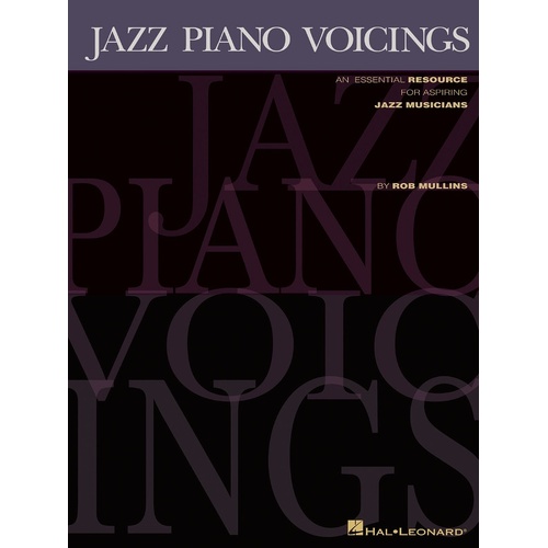 Jazz Piano Voicings (Softcover Book)