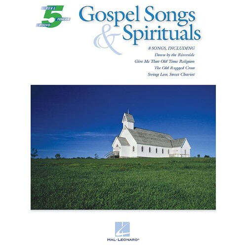 Gospel Songs and Spirituals 5 Finger Piano (Softcover Book)