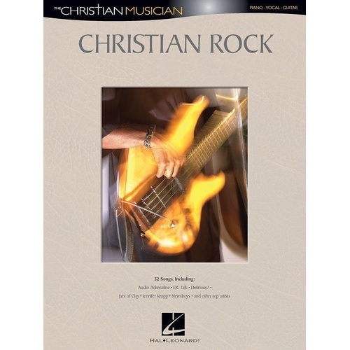 Christian Rock PVG Songbook by Hal Leonard - 30 Top Contemporary Christian Songs for Piano, Vocal & Guitar