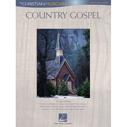 Country Gospel PVG Christian Musician (Softcover Book)