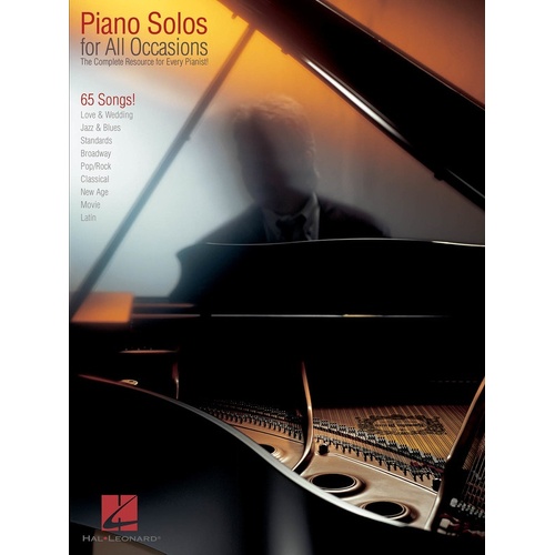 Piano Solos For All Occasions (Softcover Book)