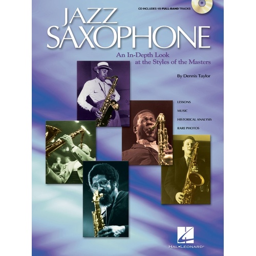 Jazz Saxophone Book/CD (Softcover Book/CD)