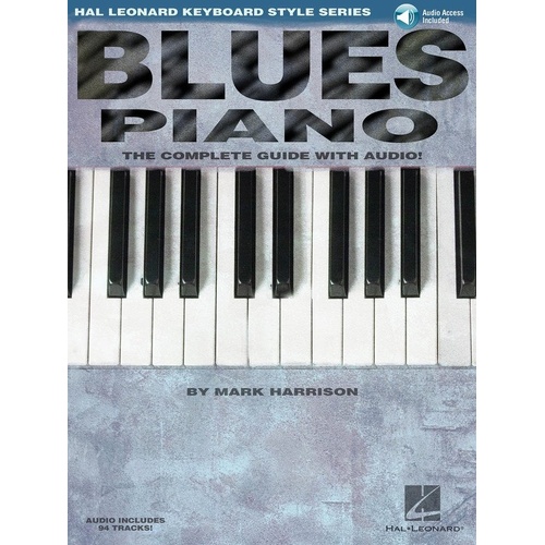 Blues Piano Keyboard Style Series BK/OLA by Hal Leonard