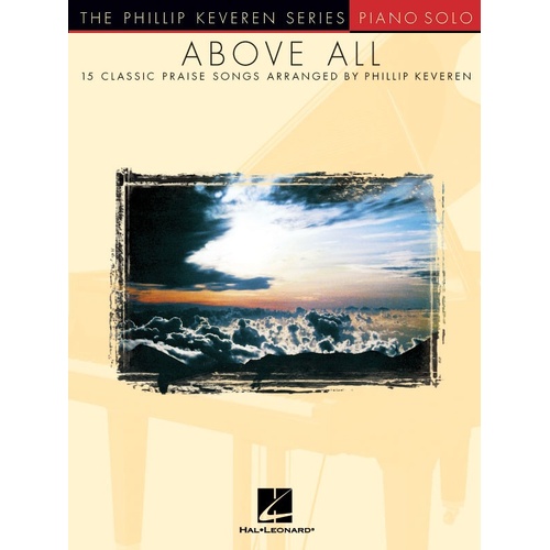 Above All Keveren Piano Solo (Softcover Book)