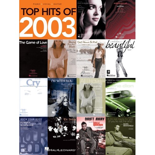 Top Hits Of 2003 PVG (Softcover Book)