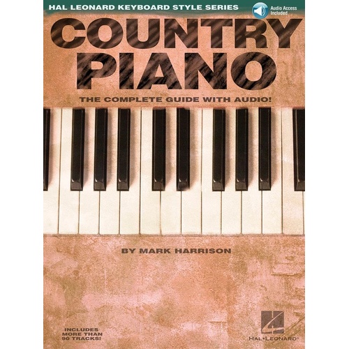 Country Piano Keyboard Style Series BK/OLA