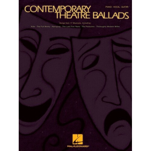 Contemporary Theatre Ballads PVG (Softcover Book)