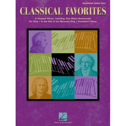 Classical Favorites Beginning Piano Solo (Softcover Book)