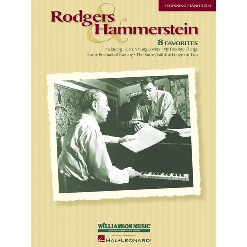 Rodgers And Hammerstein Beg Piano Solo 