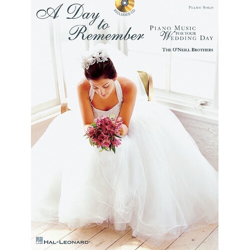 Day To Remember Book/CD Piano Wedding Music (Softcover Book/CD)