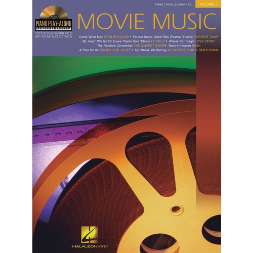 Movie Music Piano Play Along Vol 1 Book/CD 