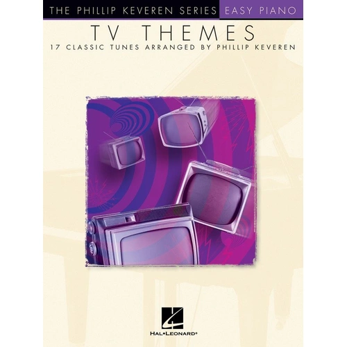 TV Themes Easy Piano by Hal Leonard - 64 Pages, Phillip Keveren Series