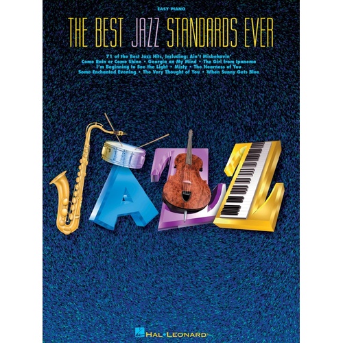 Best Jazz Standards Ever Easy Piano (Softcover Book)