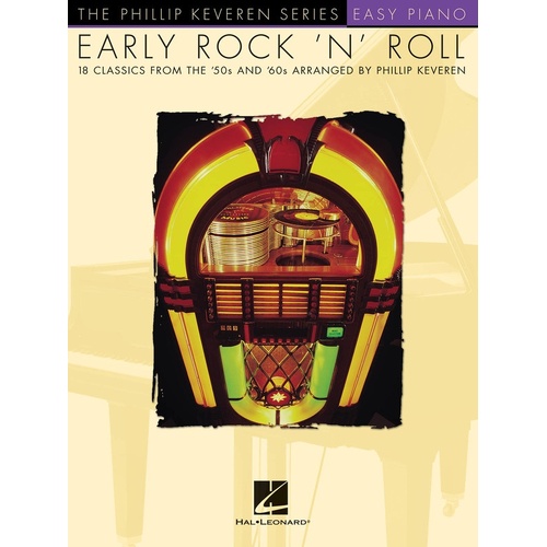 Early Rock N Roll Keveren Easy Piano (Softcover Book)