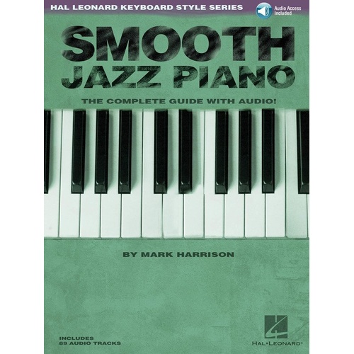 Smooth Jazz Piano Keyboard Style Book with Online Audio