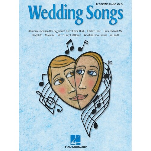 Wedding Songs Beginning Piano Solo (Softcover Book)