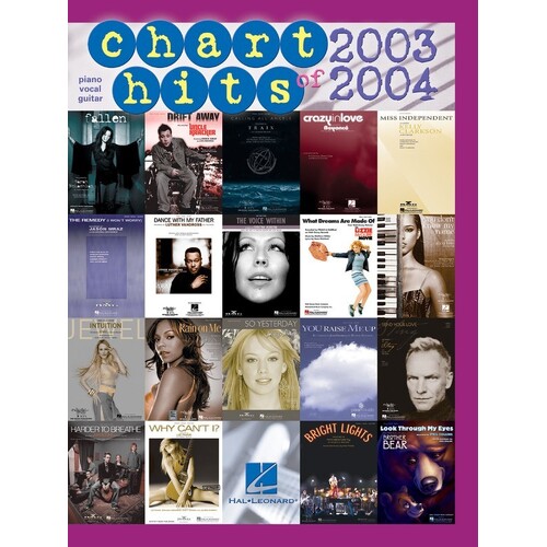 Chart Hits 2003 - 2004 PVG (Softcover Book)