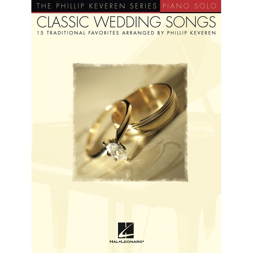 Classic Wedding Songs Keveren Piano Solo (Softcover Book)