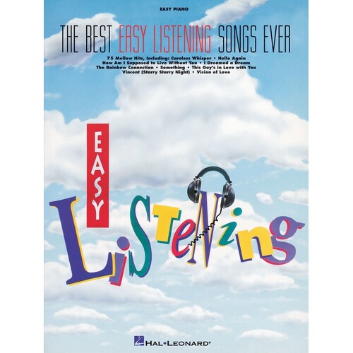 Best Easy Listening Songs Ever Easy Piano (Softcover Book)