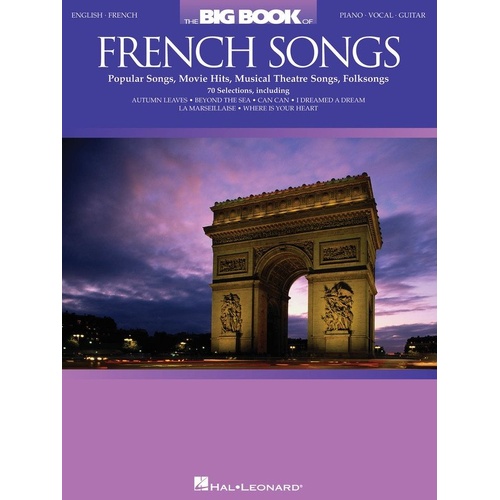 The Big Book of French Songs PVG