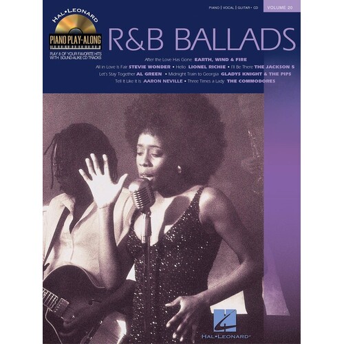 R&B Ballads Piano Play Along Vol 20 Book/CD (Softcover Book/CD)