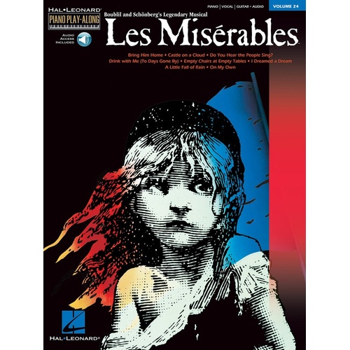Les Miserables Piano Playalong V24 Book/Online Audio (Softcover Book/Online Audio)