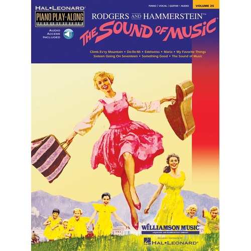 Sound Of Music Piano Playalong V25 Book/Online Audio (Softcover Book/Online Audio)